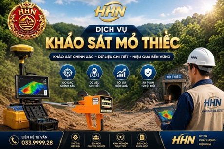 DỊCH VỤ KHẢO SÁT MỎ THIẾC